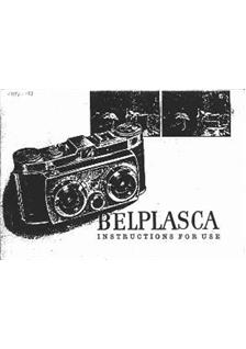 Belca (VEB) Belplasca manual. Camera Instructions.